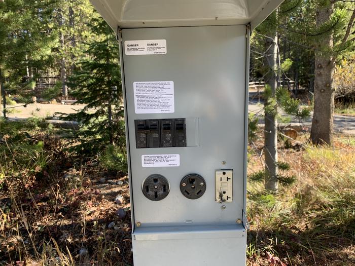 A photo of Site 11 of Loop 1 at Signal Mountain Lodge Campground with Electricity Hookup