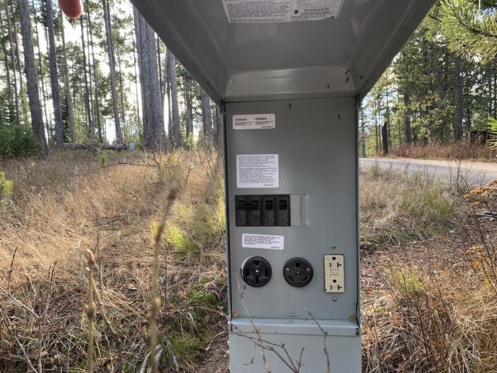 A photo of Site 32 of Loop 1 at Signal Mountain Lodge Campground with Electricity Hookup