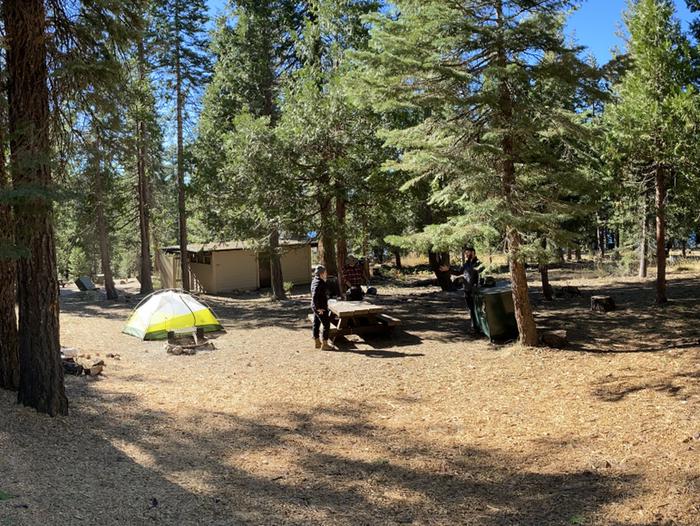 French Meadows Campground Campsite 57 