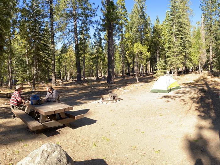 French Meadows Campground Campsite 61 