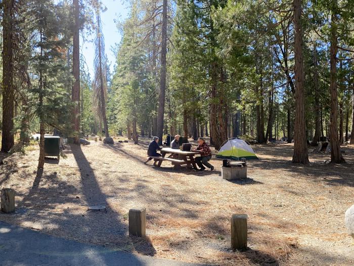 French Meadows Campground Campsite 63