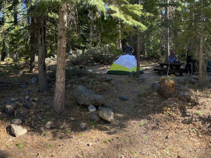 French Meadows Campground Campsite 74 