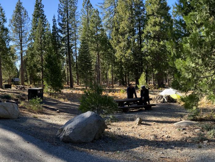 French Meadows Campground Campsite 75 