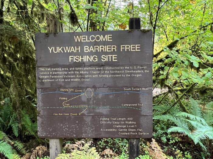 Welcome Yukwah Barrier Free Fishing Site