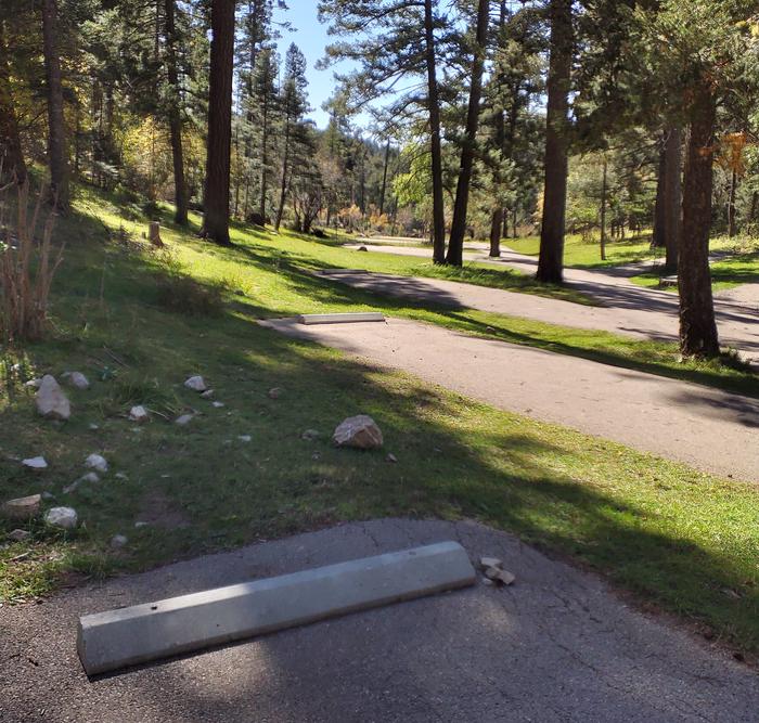 UPPER FIR Group Campground Paved Parking Spaces