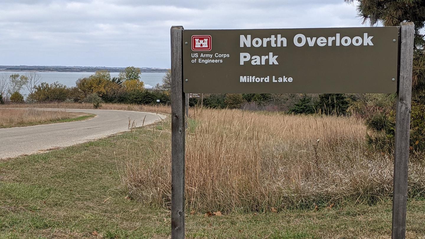 North Overlook Entrance Sign