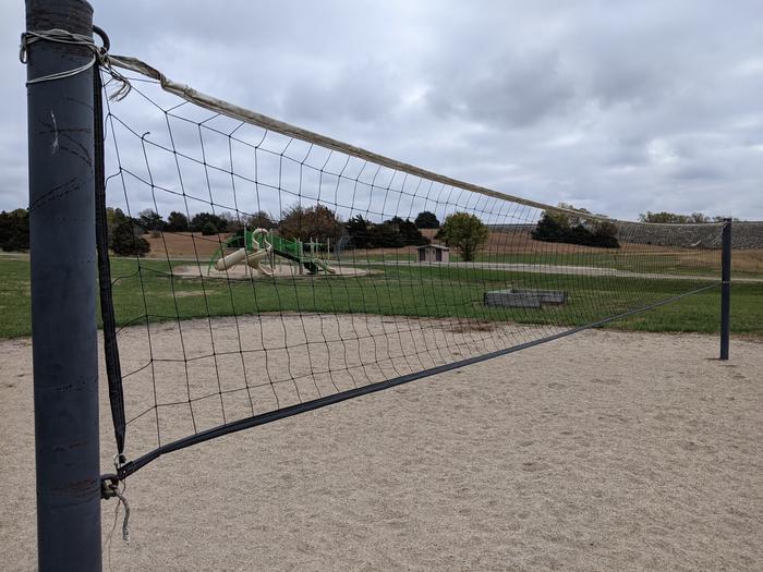 North Overlook Park - Volleyball Area and Playground