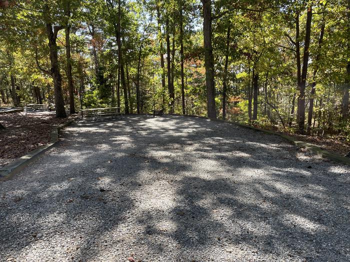 A photo of Site 028 of Loop A at NORTH BEND PARK with Shade, Tent Pad