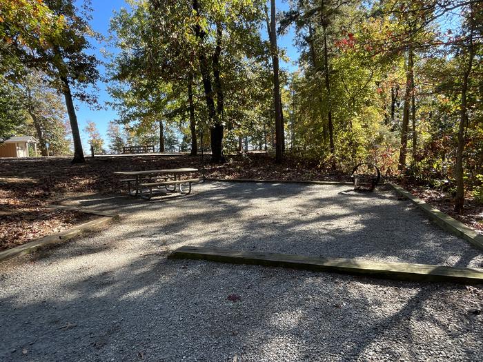 A photo of Site 030 of Loop A at NORTH BEND PARK with Picnic Table, Fire Pit, Lantern Pole