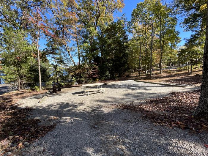 A photo of Site 050 of Loop A at NORTH BEND PARK with Picnic Table, Fire Pit, Lantern Pole