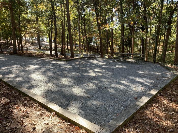 A photo of Site 003 of Loop A at NORTH BEND PARK with Picnic Table, Fire Pit, Tent Pad, Lantern Pole
