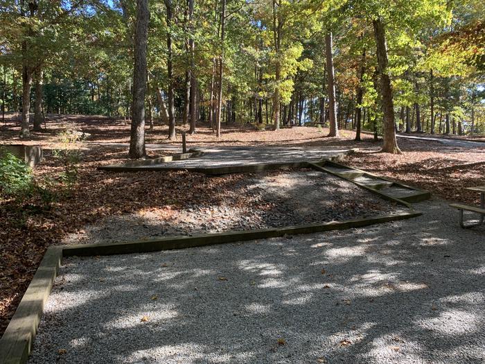 A photo of Site 005 of Loop A at NORTH BEND PARK with Picnic Table, Fire Pit, Tent Pad, Lantern Pole
