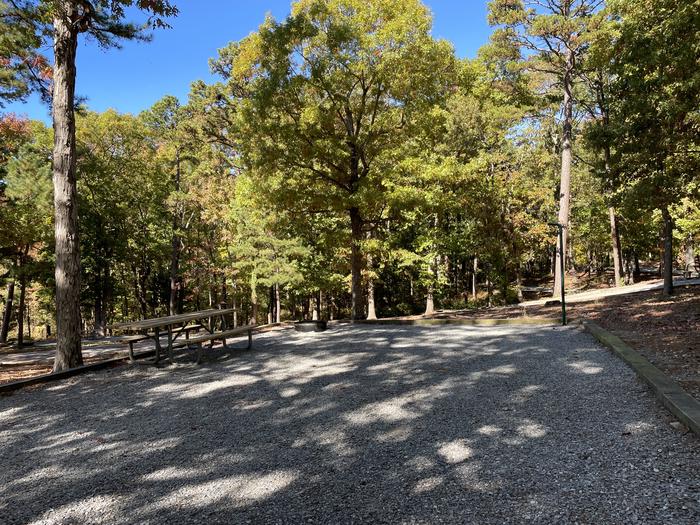 A photo of Site 009 of Loop A at NORTH BEND PARK with Picnic Table, Fire Pit, Shade, Tent Pad, Lantern Pole