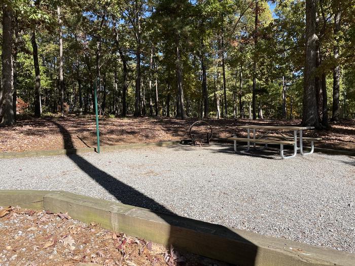 A photo of Site 014 of Loop A at NORTH BEND PARK with Picnic Table, Fire Pit, Lantern Pole