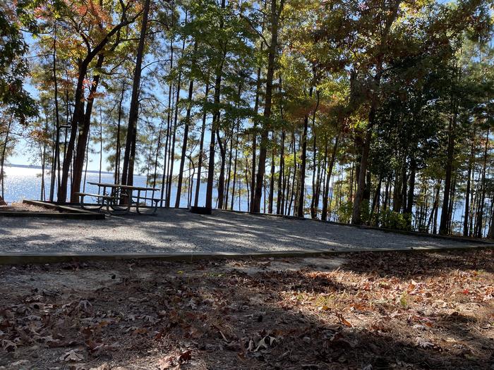 A photo of Site 010 of Loop A at NORTH BEND PARK with Picnic Table, Shade, Tent Pad