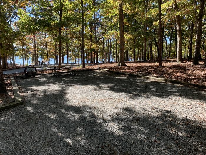 A photo of Site 020 of Loop A at NORTH BEND PARK with Picnic Table, Fire Pit, Tent Pad, Lantern Pole