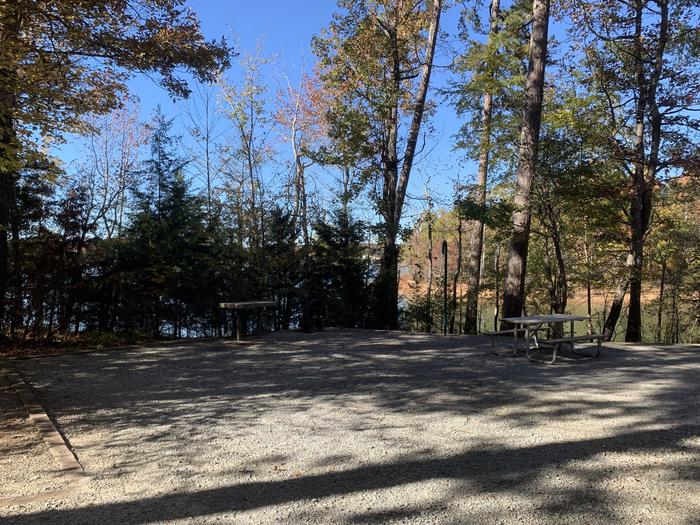 A photo of Site 073 of Loop BLOO at RUDDS CREEK REC. AR. with Picnic Table, Electricity Hookup, Fire Pit, Lantern Pole, Water Hookup