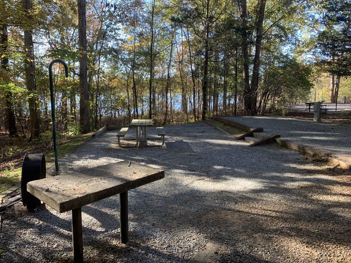 A photo of Site 032 of Loop C27- at RUDDS CREEK REC. AR. with Picnic Table, Electricity Hookup, Fire Pit, Lantern Pole, Water Hookup