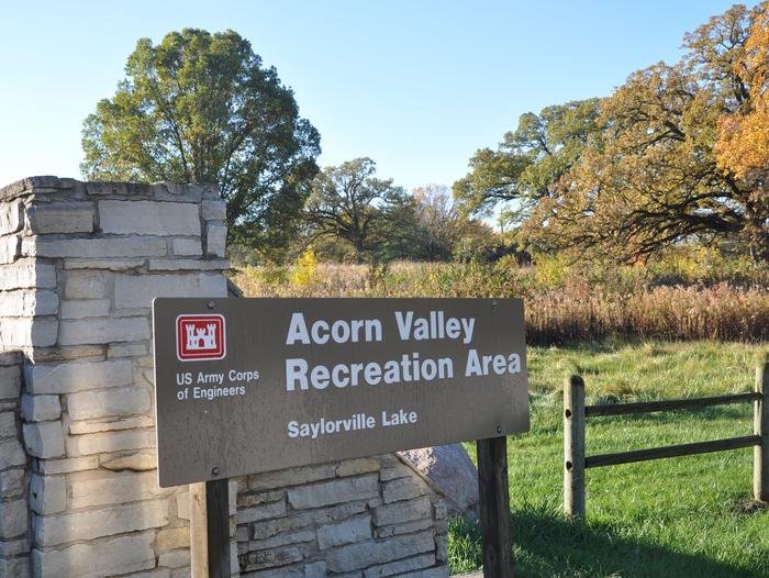 Acorn Valley Recreation AreaEntrance Sign