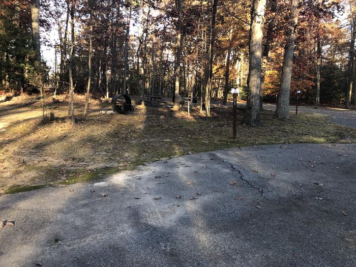 A photo of Site B71 of Loop LOOP B at GREENBELT CAMPGROUND with Picnic Table, Fire Pit