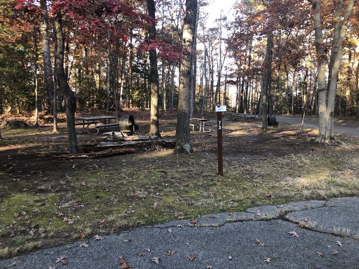 A photo of Site B73 of Loop LOOP B at GREENBELT CAMPGROUND with Picnic Table, Fire Pit