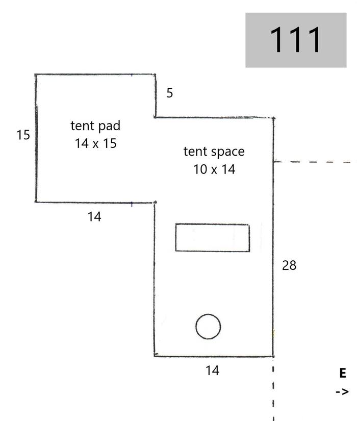 site 111line drawing of site layout