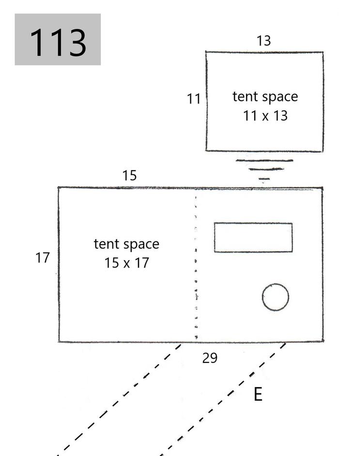 site 113line drawing of site layout