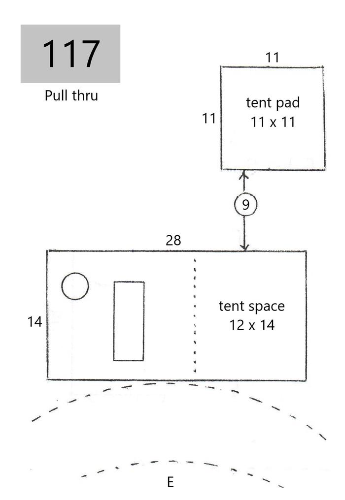site 117line drawing of site layout