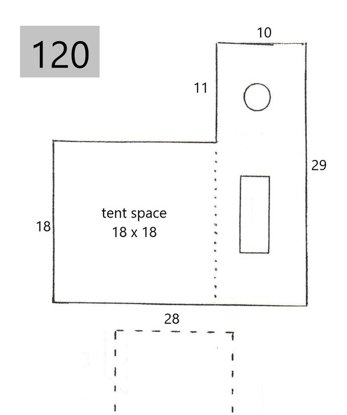 site 120line drawing of site layout