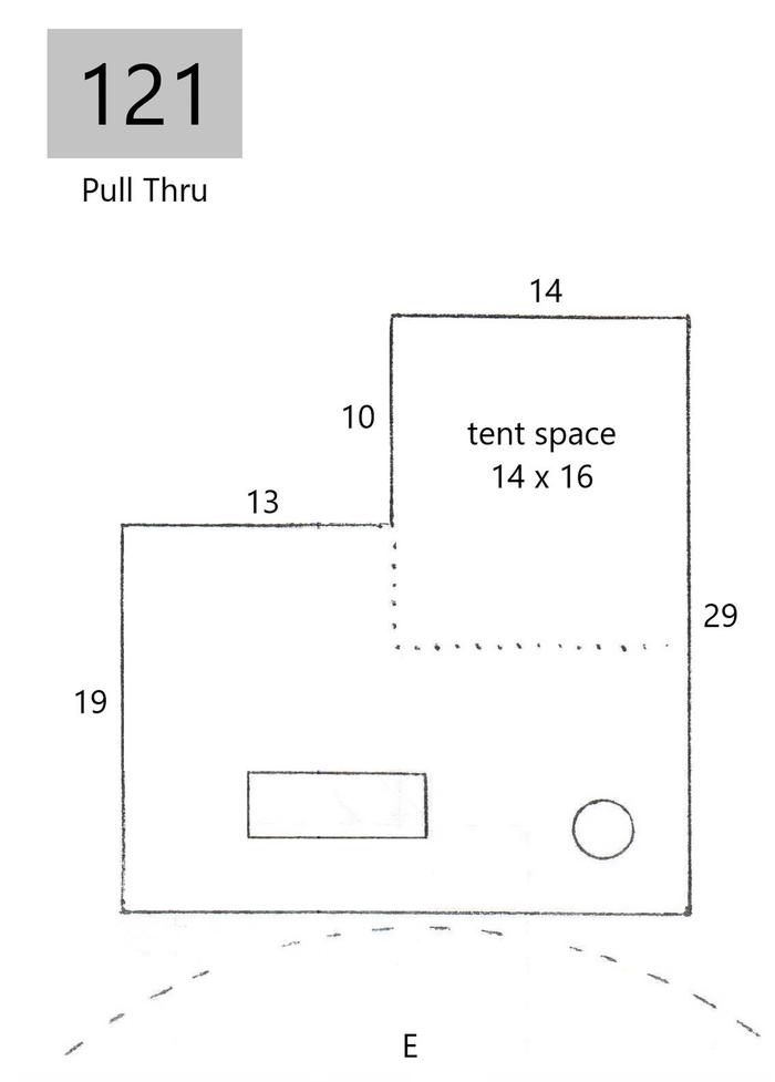 site 121line drawing of site layout