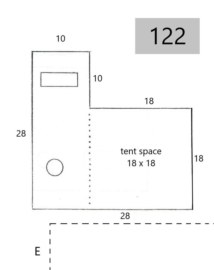 site 122line drawing of site layout