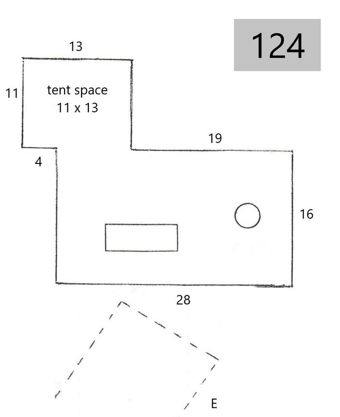 site 124line drawing of site layout