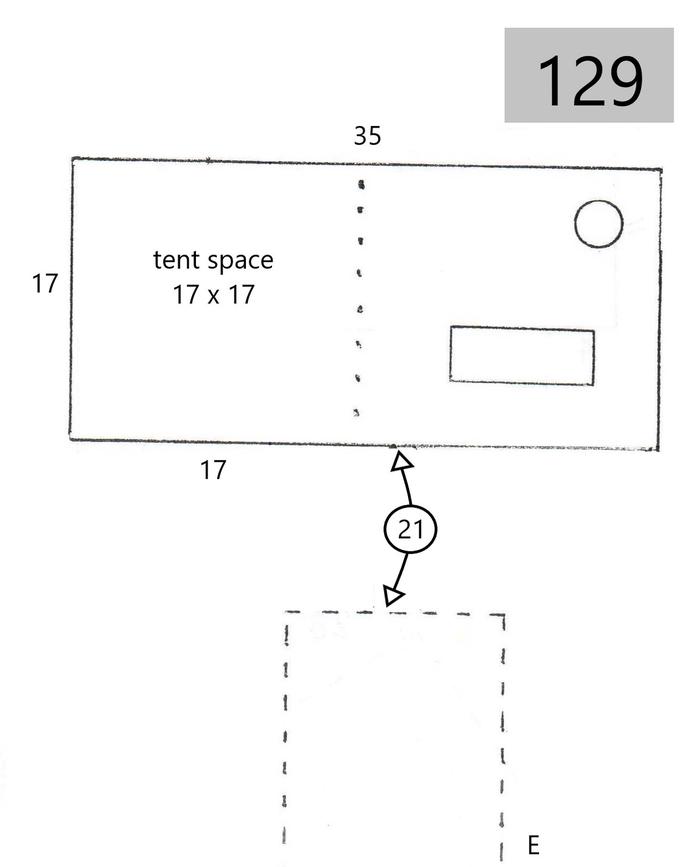 site 129line drawing of site layout