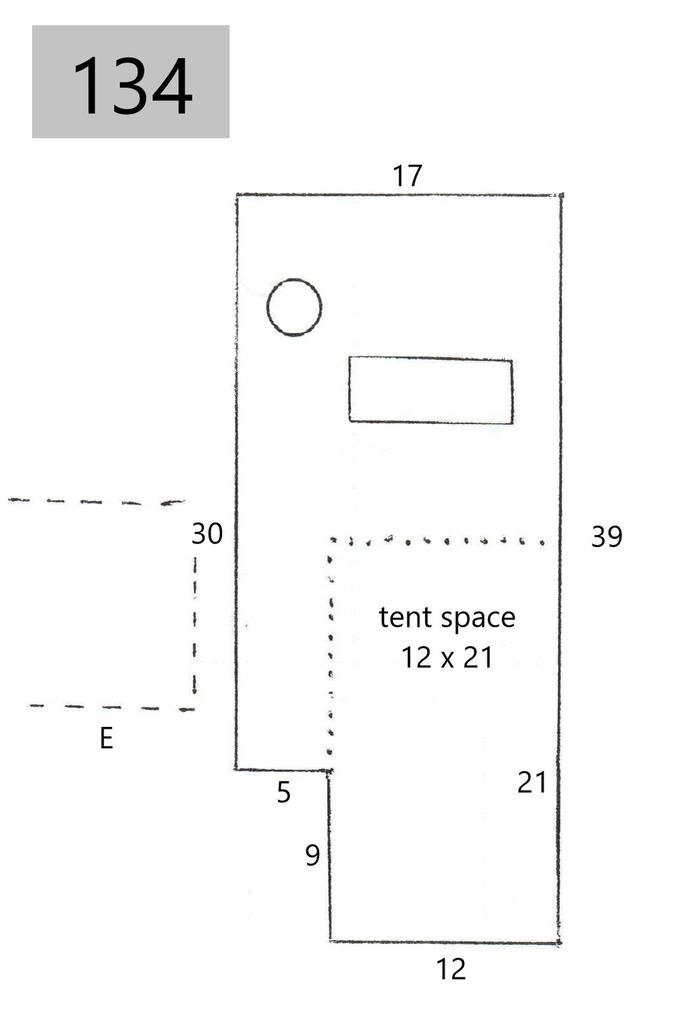 site 134line drawing of site layout