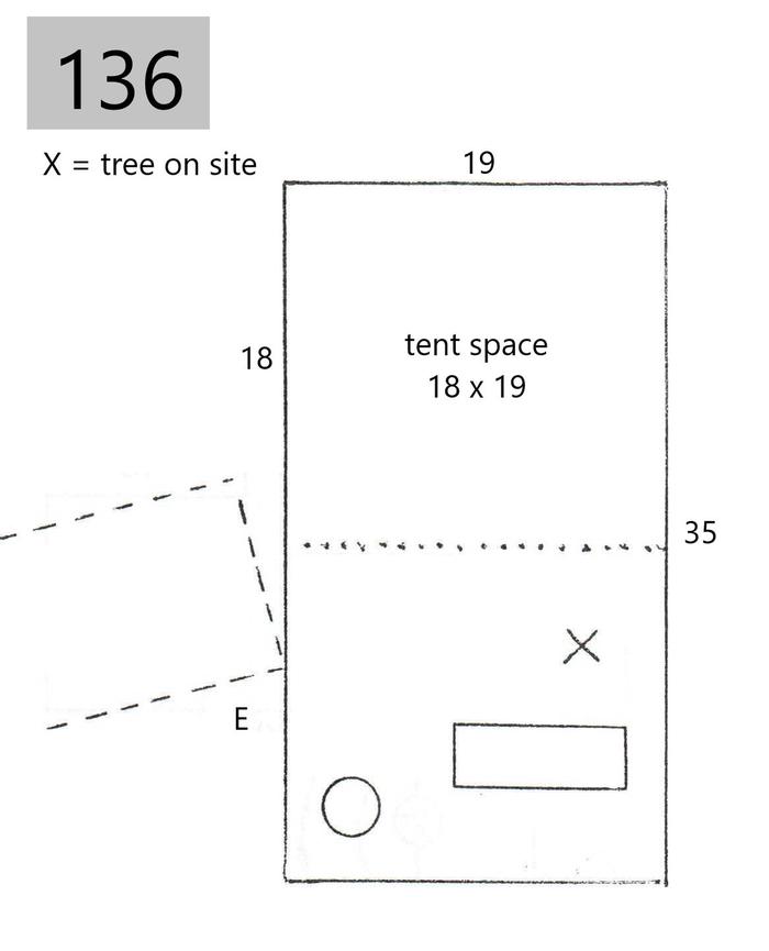 site 136line drawing of site layout
