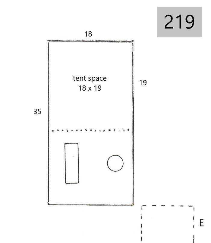 site 219line drawing of site layout