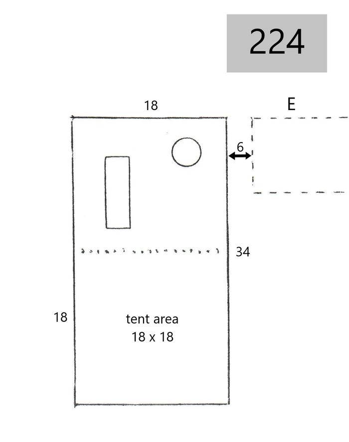 site 224line drawing of site layout