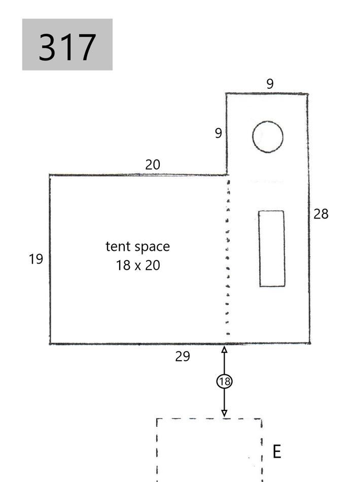 site 317line drawing of site layout