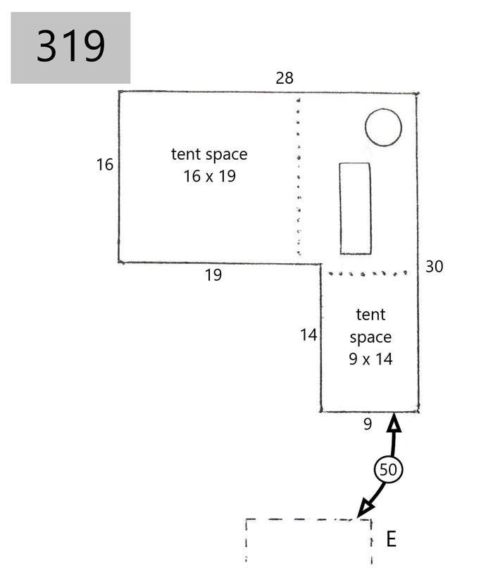 site 319line drawing of site layout