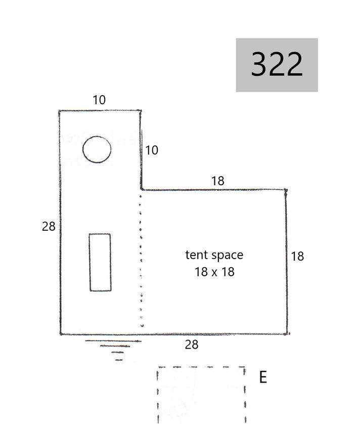 site 322line drawing of site layout