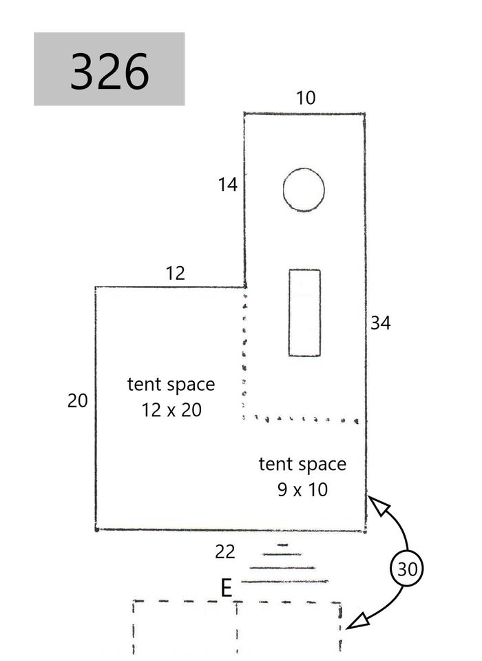site 326line drawing of site layout