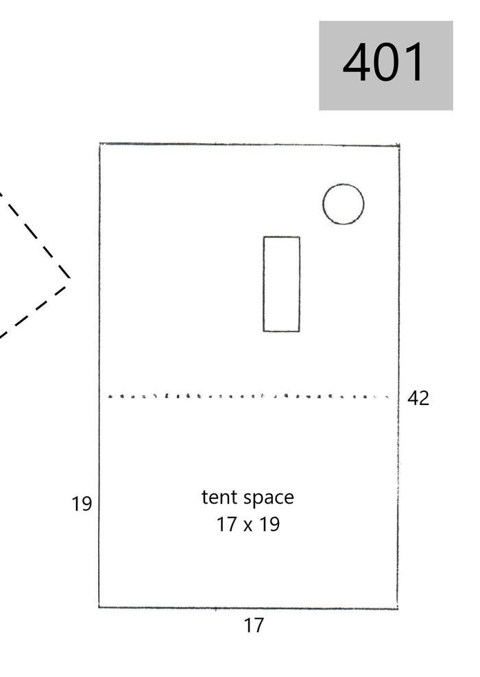 site 401line drawing of site layout