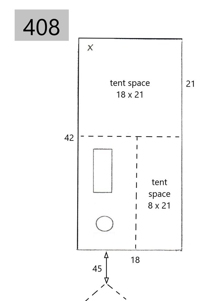 site 408line drawing of site layout