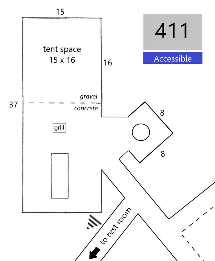 site 411 accessibleline drawing of site layout