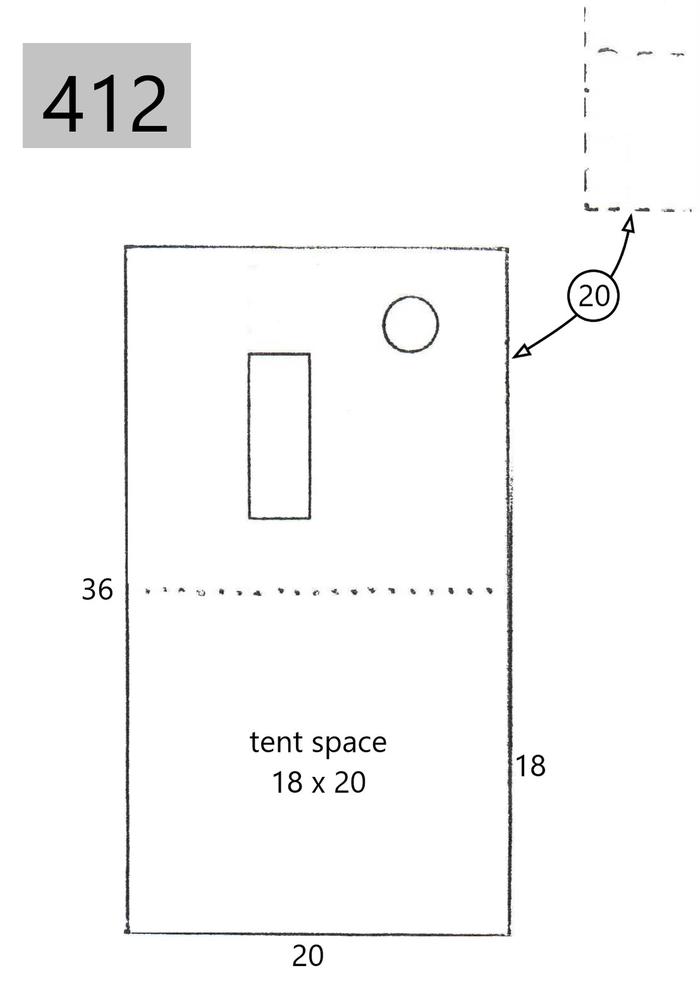 site 412line drawing of site layout
