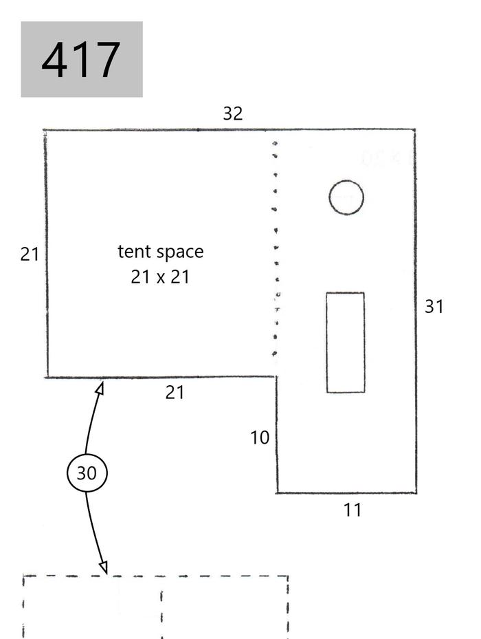site 417line drawing of site layout