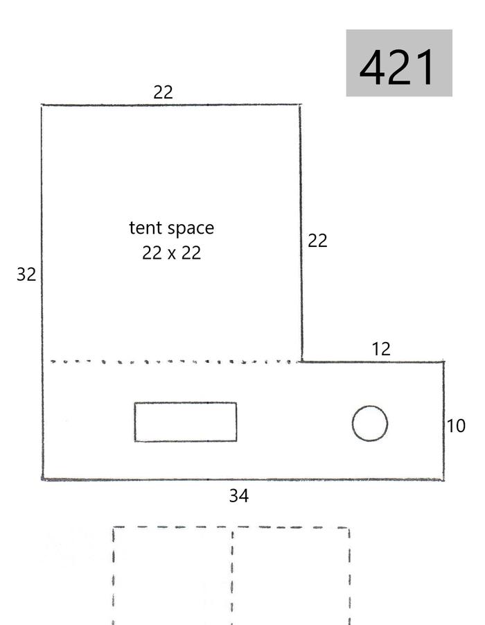 site 421line drawing of site layout