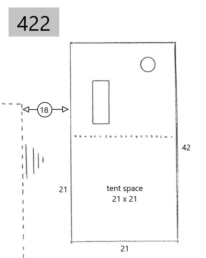 site 422line drawing of site layout
