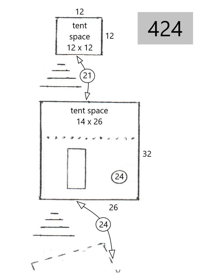 site 424line drawing of site layout