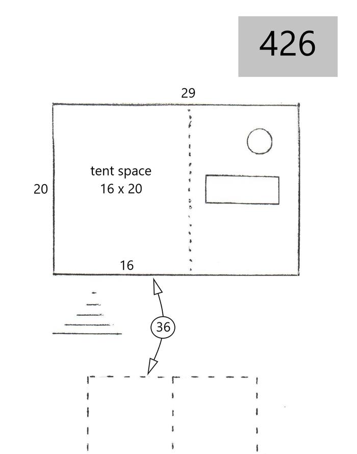 site 426line drawing of site layout